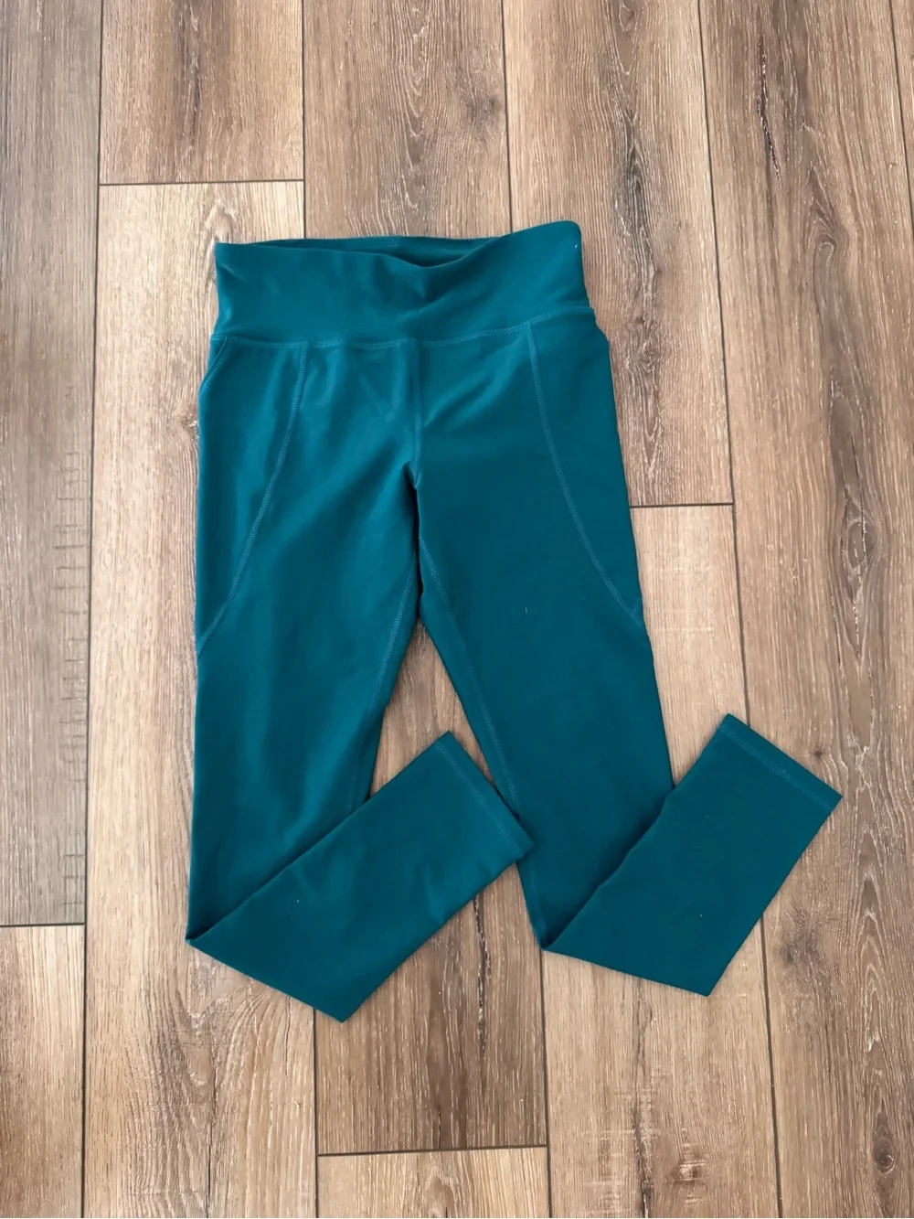 Old Navy Forest Green Girls' High-Waist Active Leggings
